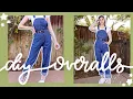 DIY Overalls Step By Step Jumpsuit Tutorial