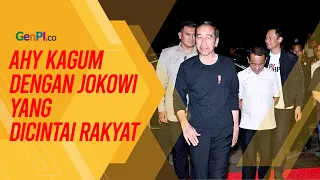 Diajak Ngemal, AHY Sebut Jokowi Pemimpin yang Dicintai Rakyat