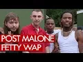 Post Malone Fetty Wap backstage at Wireless