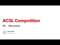 ACSL Lesson 5 Recursion