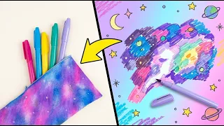 3 مستلزمات مدرسية رائعة للغاية بطابع المجرة!