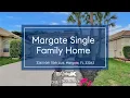 Margate Florida Single Family Home JUST LISTED by TeamJK