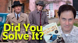 lets solve marble hall murders book club complete spoilers anthony horowitz booktube ryeland pund