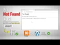 The requested URL was not found on this server Fix XAMPP
