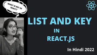 List and Key in React in Hindi Understand Key in React