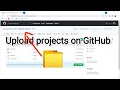 How to upload files folders projects on github Upload java Netbeans Project on github