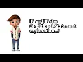 IF IF else conditional statement explanation in kannada