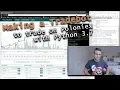 Streamed - Making a Tradebot with Python part 2