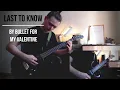 Download Lagu BULLET FOR MY VALENTINE - LAST TO KNOW | guitar cover