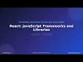 React JavaScript Frameworks and Libraries Interview Questions and Answers