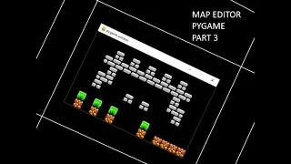 How to make a map editor in pygame - part 3
