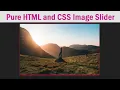 Image Slider using html and css no js Image Slideshow using CSS animation csPoint
