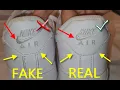 Lagu Nike Air Force 1 real vs fake review. How to spot fake Nike Air Force 1 all white in 2021