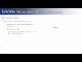 Loops Part 6 While Loops Event-Controlled Java