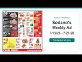 Sedano s Weekly Ad 26 - 26 Best Deals