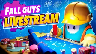 Playing Fall Guys live with subscribers.