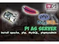 Setting up an Apache Web Server on Pi Raspberry Pi
