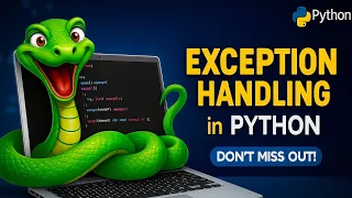Python Tutorial for Beginners Exception Handling Python Ka Safar