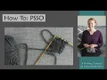 HOW TO PSSO Pass Slipped Stitch Over Knitting Tutorial