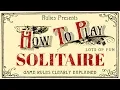 Solitaire Learn the Right Way to Play
