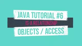 Java Tutorial Objects