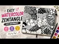 Zentangle Patterns for Beginners How to Draw Zentangle Step by Step
