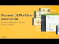elDoc - Document Retention Setup Forms Designer Document Workflow Automation Tutorial
