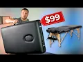 The BEST Portable Massage Table On Amazon Yaheetech Review
