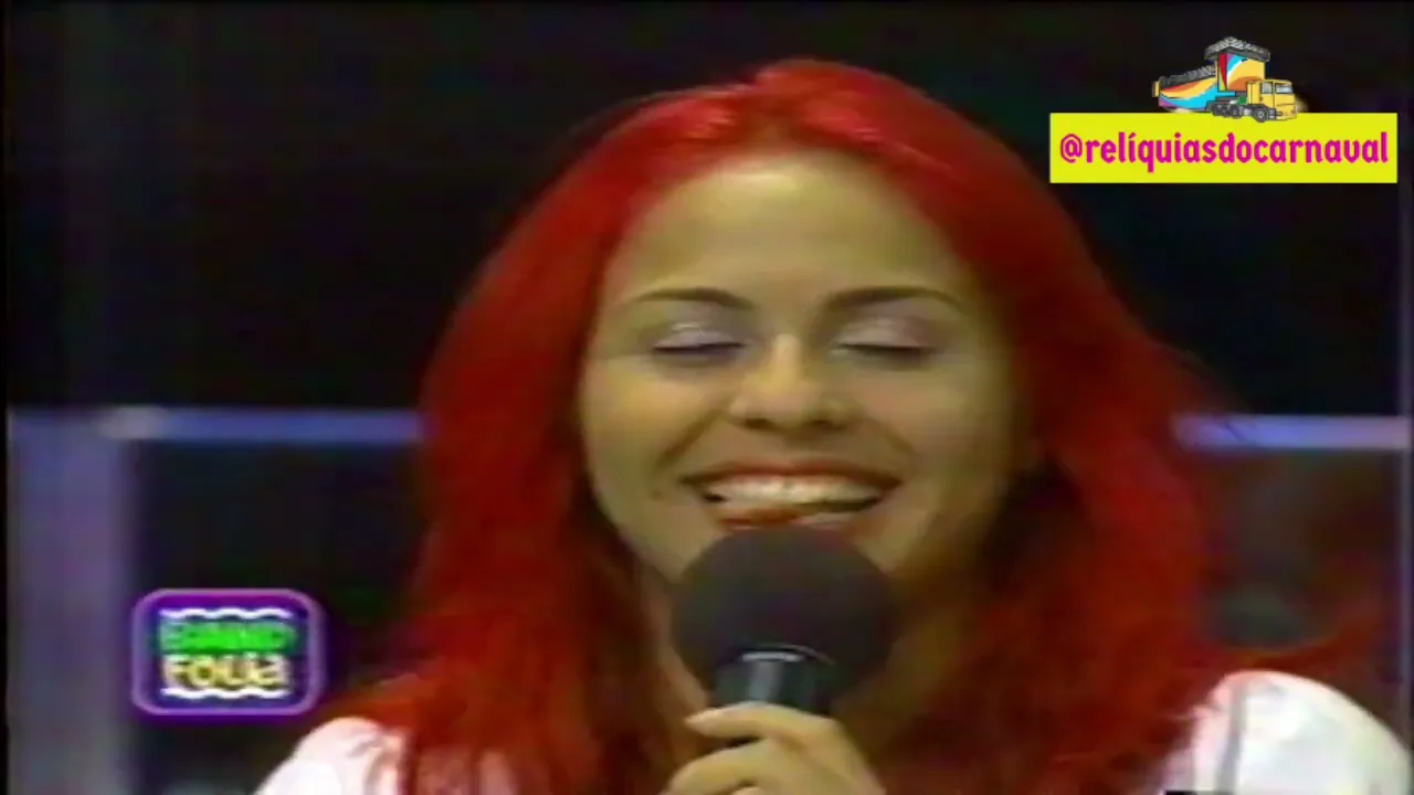 Aline Rosa Bloco Cheiro de Amor Carnaval De Salvador 2004