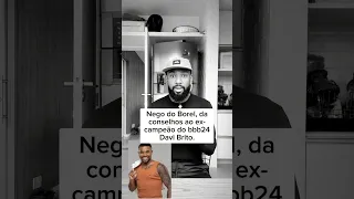 NEGO DO BOREL, DANDO CONSELHOS AO EX- #BBB24 DAVI BRITO. PARA COM TANTAS MENTIRAS.