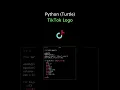 TikTok Logo with Python