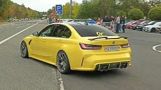 Modified Cars Leaving Nurburgring Tankstelle - 992 GT3 RS, UrQuattro, 700HP M3 F80, X3M