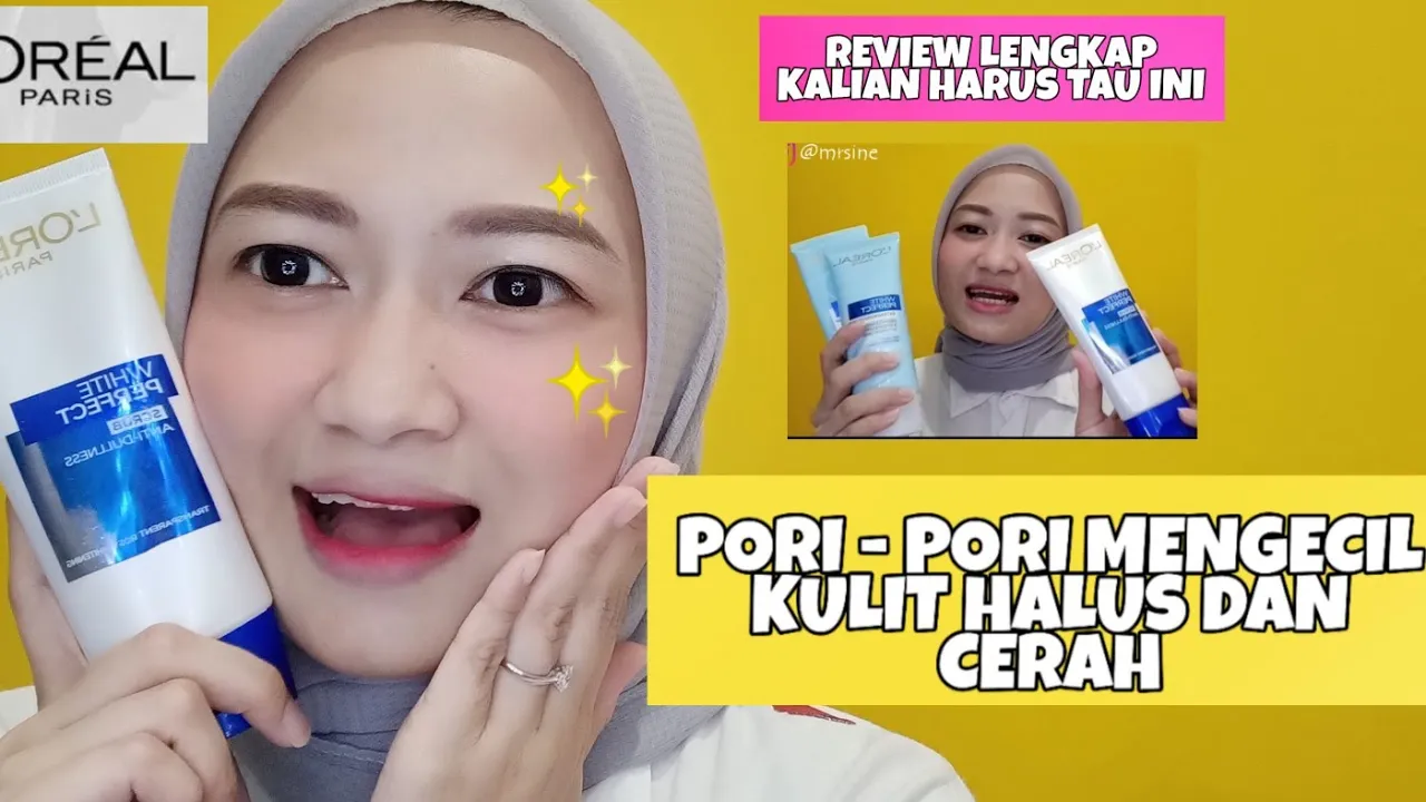 REKOMENDASI SERUM LOREAL WHITE PERFECT CLINICAL !! NODA JERAWAT MEMUDAR|| STEFANIE ARDELIA. 