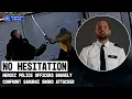 Download Lagu NO TIME TO HESITATE | Heroic London police officers confront samurai sword attacker