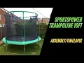 Sportspower Trampoline 10ft Assembly Timelapse