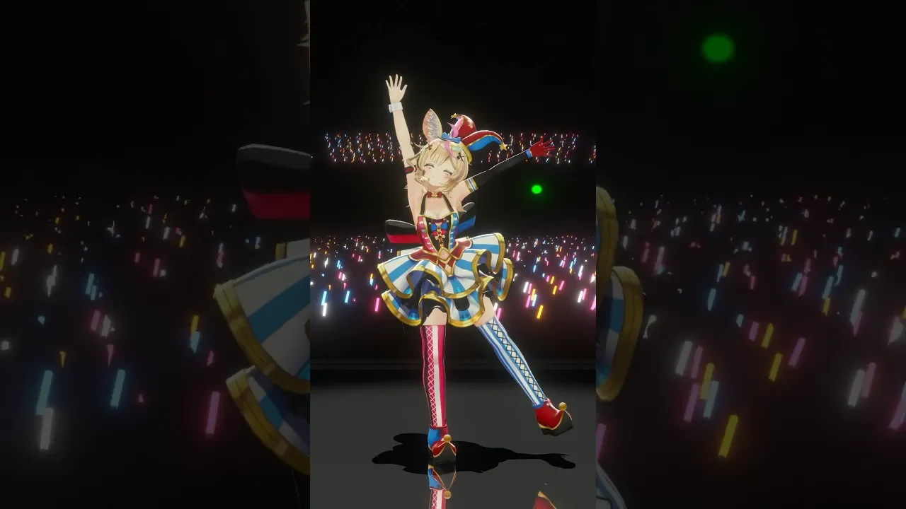 ソロでにっこり^^調査隊のテーマ踊ったぉよ～～！！ #尾丸ポルカ #踊ってみた #ねぽらぼファンミ2024 #shorts