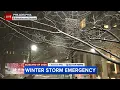 Snow emergency now in effect in Philadelphia