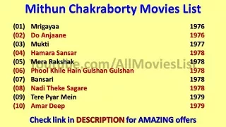 mithun chakraborty movies list