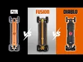 GTR VS FUSION VS DIABLO The Ultimate Showdown
