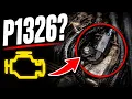 P1326 Diagnosis and Knock sensor replacement flashing check engine light