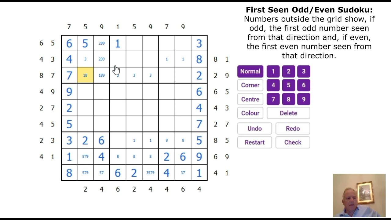 Never mind the sample puzzle ... Here's the Real Deal