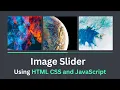 How To Make Image Slider Using HTML CSS JavaScript With Progress Bar Auto-play Manual Controls