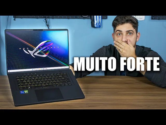 NOTEBOOK ROG ZEPHYRUS COM CPU INTEL 12ª GERAÇÃO E RAM DDR5!