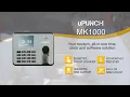 uPunch MK1000 Biometric Finger Scan Time Clock