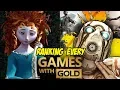 Ranking All 125 Games With Gold For Xbox 360
