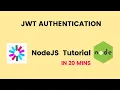 Node JS and JWT Token Authentication How to use the Json web token in Node JS
