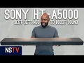Sony HT-A5000 Hidden Settings UNLOCKED