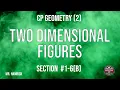 CP Geometry 2 Section 1-6 b Two Dimensional Figures