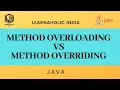 Method Overloading vs Method Overriding in java