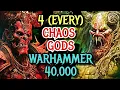 4 Every Chaos Gods From Warhammer 40k - Explored